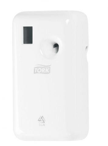 Tork диспенсер электронный для аэрозольного освежителя воздуха белый Tork диспенсер электронный для аэрозольного освежителя воздуха белый